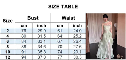 Mint Party Evening Dress Women Strapless Mermaid Pleat Formal Occasion Dress Elegant Shiny Backless Prom Gown Customized