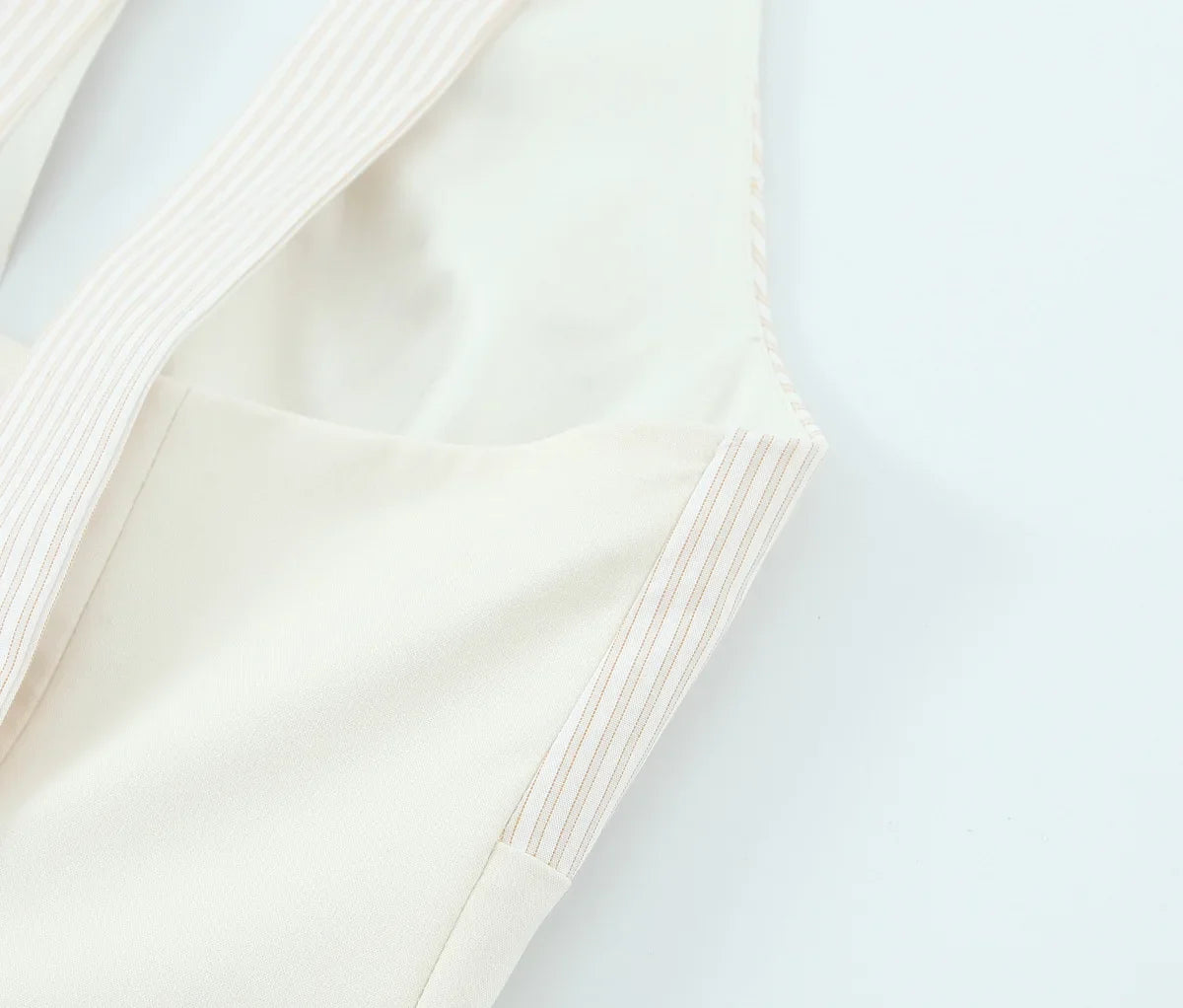 Women's New Fashion Stripe Splicing Tops Sleeveless Backless Crop Top Female Summer Sexy Slim Short Top