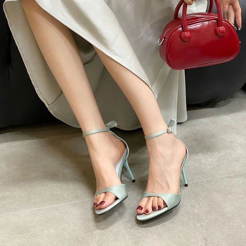 Luxury Female Butterfly-Knot Footwear Pumps Ladies High Heels Shoes Fashion Pointed Toe Women Thin Heels Shoes 2025 New