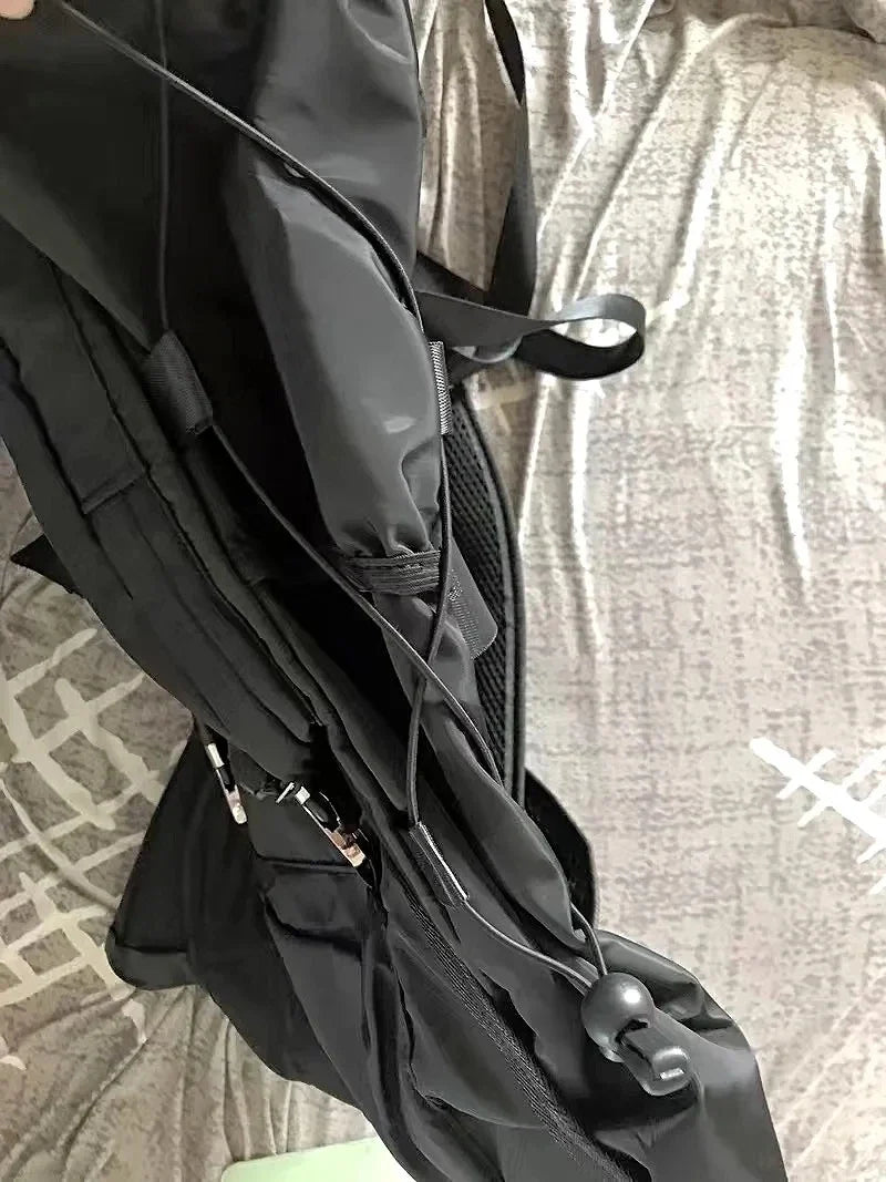 Black Backpack Female High-capacity Computer Travel Backpack Male College Student Schoolbag School Bags For Teenage Girls