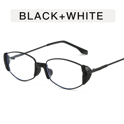 Trendy Small Square Women's Sunglasses Metal Frame Sun Glasses Vintage Shades UV400 Eyewear Narrow Eyeglasses Driver Goggle