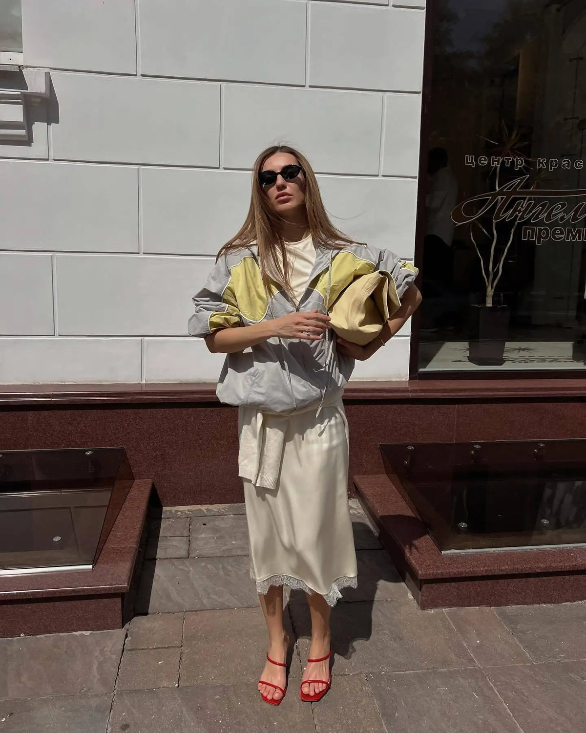 Fashion Satin Lace Patchwork Drawstring Short Skirt Feminine Elegant Slim Fit Midi Skirt Female Summer Streetwear