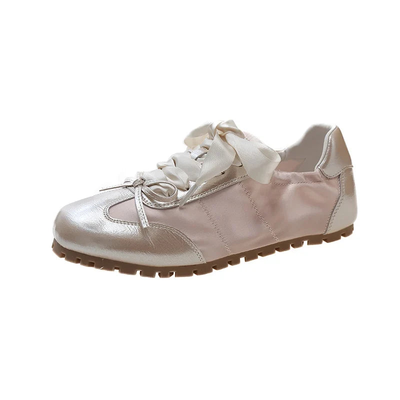 Designer Women Mary Jane Shoes Fashion Shallow Butterfly-knot Shoes Ladies Comfort Non Slip Walk Shoes