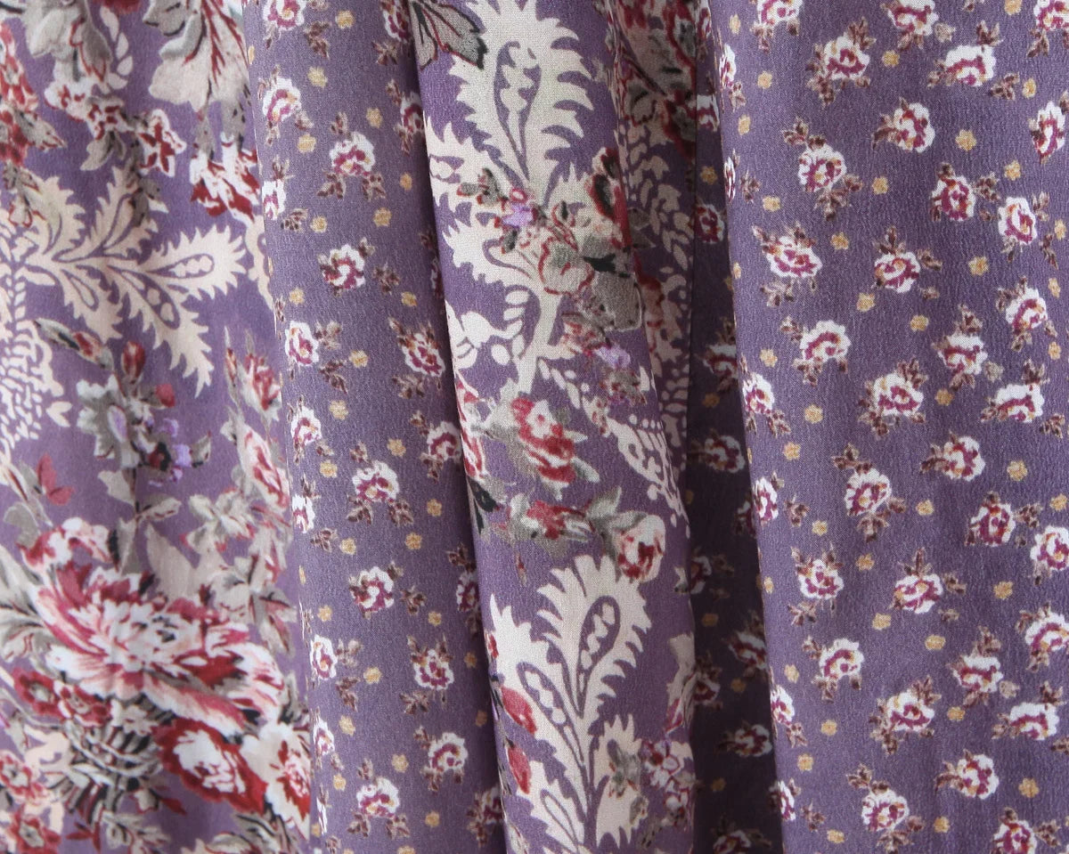 Vintage Floral Print Sling Vacation Dress Women New 2026 A-line Midi Big Swing Casual Summer Dresses