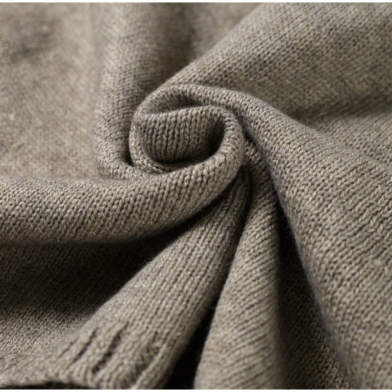 Chic Knitted Cape Cardigan Women Casual Solid Single-Breasted O-neck Sweaters Female Autumn Loose Versatile Simple Knitwear