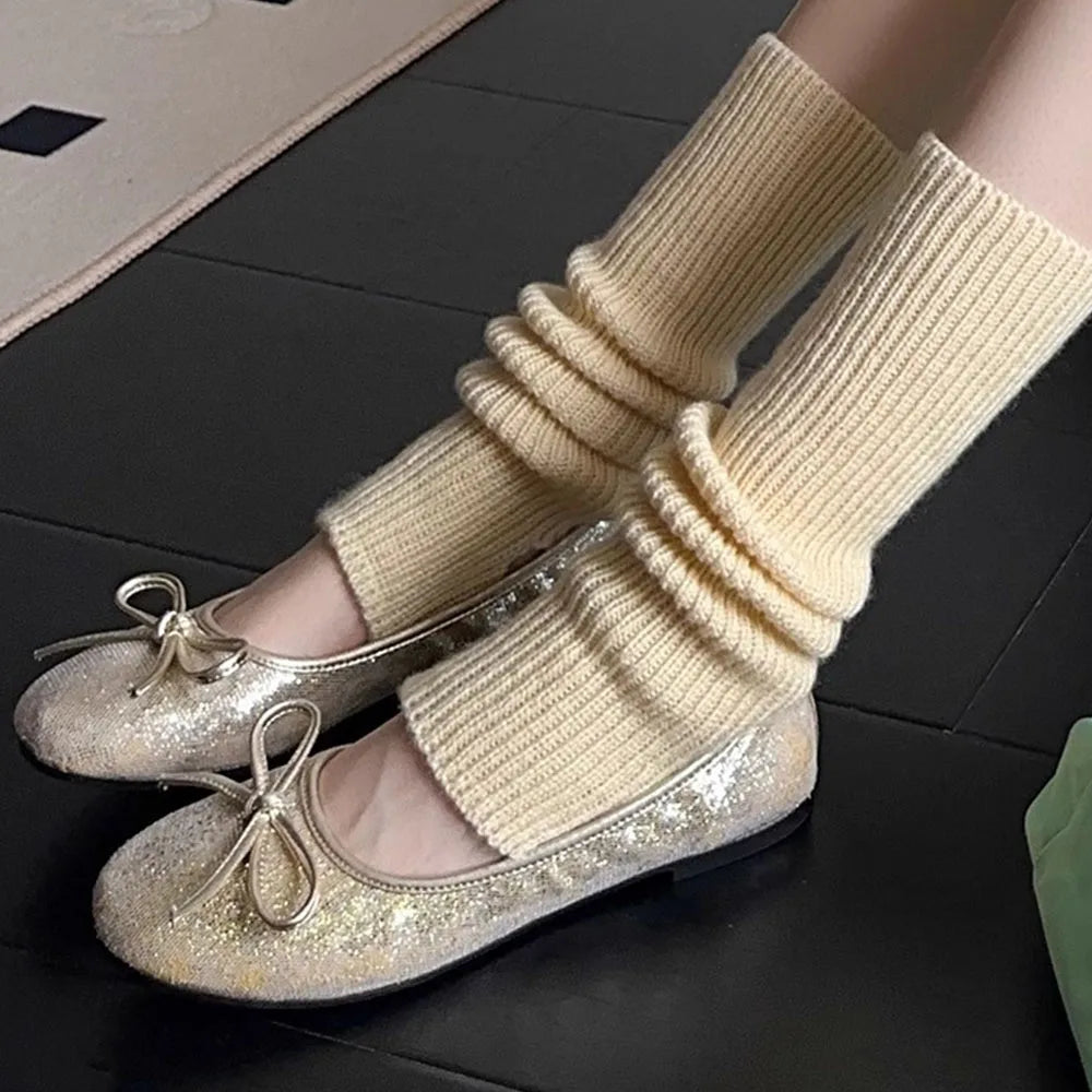 New Round Toe Comfy Walking Ballet Flats Shoes Women Blue Chic Slip On BALLERINA Shoes High Quality