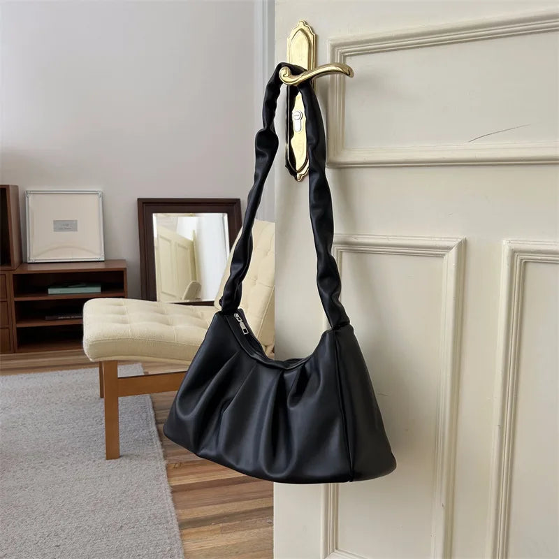 Trendy Design Handbags and Purses Tote Women Shoulder Crossbody Bags New Soft Vegan Leather Ladies Messenger Clutches Bag