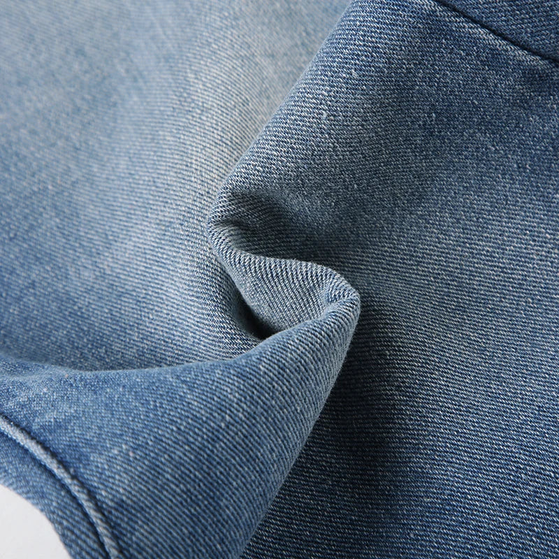 Casual Washed Stright Leg Denim Trousers Fashion Long Jeans Lady Basic Low Rise Daily Bottoms Street Style Capris New