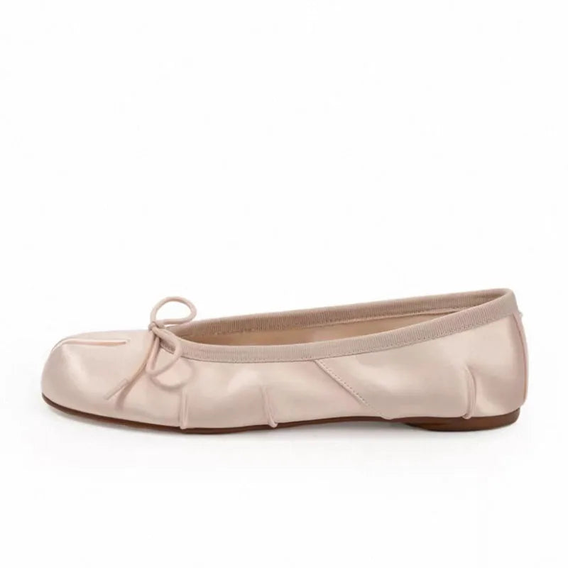 New Fashion Design Tabi Women Handmade Women Flats High Quality Split-Toe Mules Ballet Shoes Zapatos De Mujer