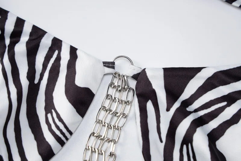 Sexy Bikini Set Zebra Print Swimwear Women Swimsuit Bandage Bathing Suit Low Rise Swimwear Leopard Swimming Ropa Mujer Biquini
