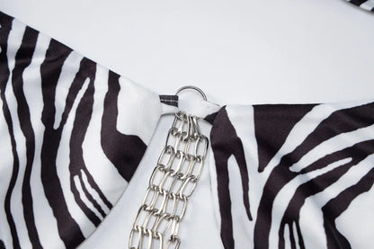 Sexy Bikini Set Zebra Print Swimwear Women Swimsuit Bandage Bathing Suit Low Rise Swimwear Leopard Swimming Ropa Mujer Biquini