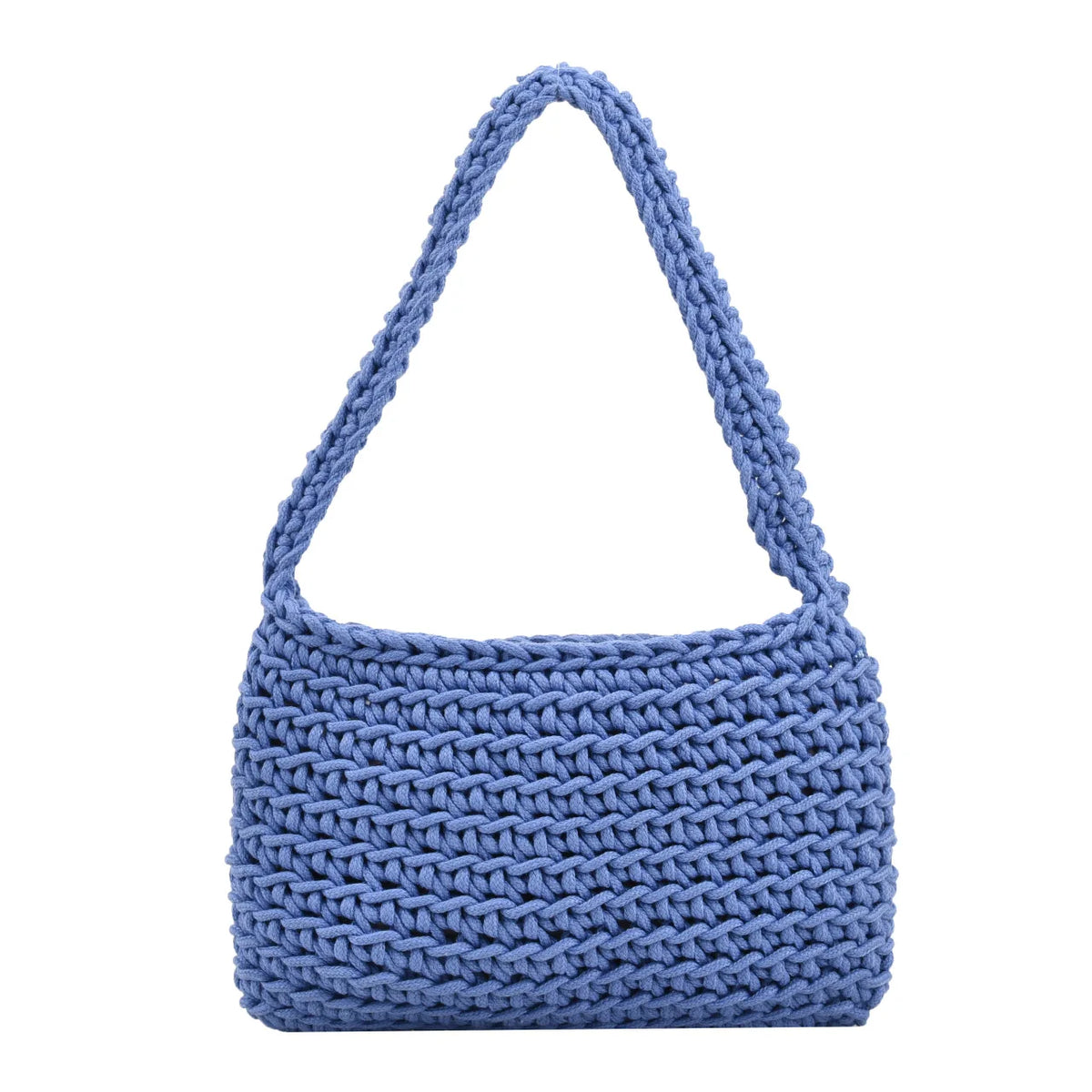 Fashion Versatile Shoulder Bag for Women Handmade Woven Women's Bag with Large Capacity Underarm Bag for Women