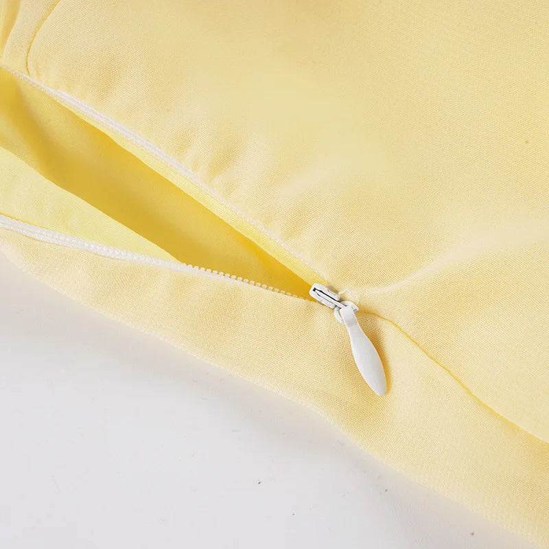 Elegant Women's Backless Mini Dress Halter Neck High Waist Layer Ruffle Summer Beach Streetwear Party Female Dresses New