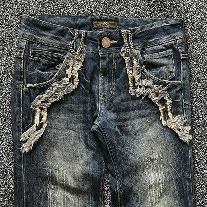 New High Waist Washed Slim Jeans Y2K Women Classic Fashion Street Straight Pant Trendy Retro Harajuku Simple Design Flared Jeans