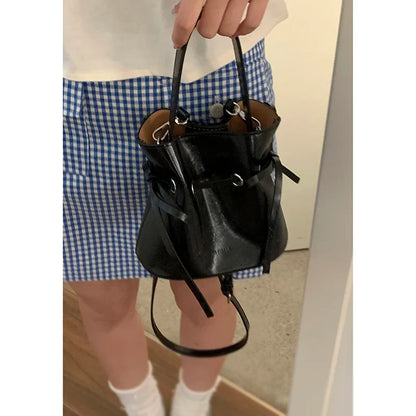Summer Crossbody Women Fashion Korean Bucket Bag Multi Functional Handheld Small Carrying Bags