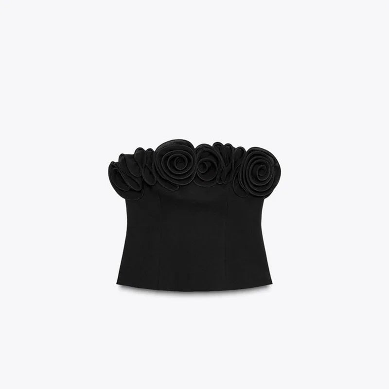Sexy Polka Dot Women's Top Pants Sets Off Shoulder Backless Tube Top High Waist Straight Pant Female Suit Summer Lady Outfits