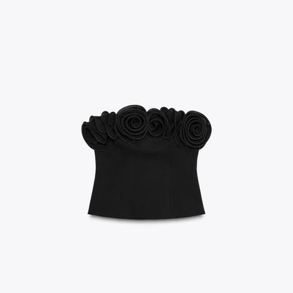 Sexy Polka Dot Women's Top Pants Sets Off Shoulder Backless Tube Top High Waist Straight Pant Female Suit Summer Lady Outfits