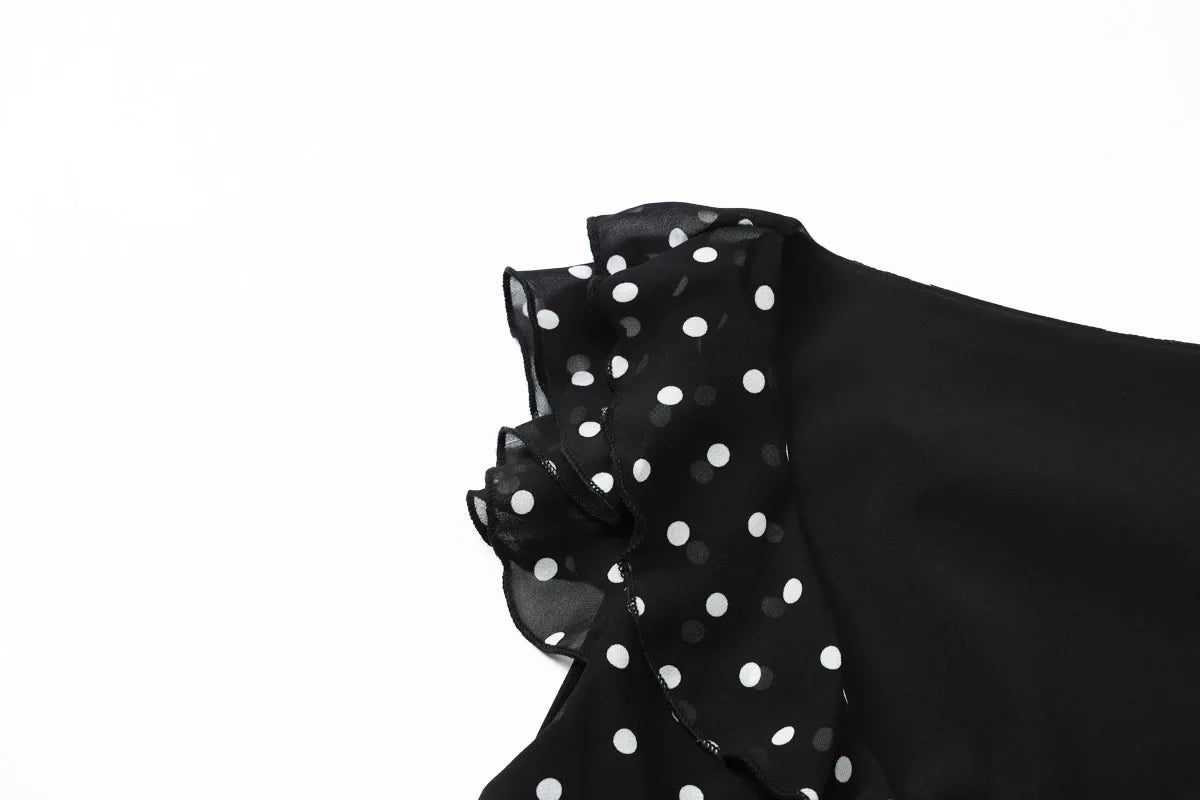 Sexy Mesh Patchwork Mini Dress Female Sleeveless V-Neck Contrast High Waist Slim Party Dress For Women Summer Y2k Dress