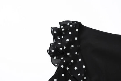Sexy Mesh Patchwork Mini Dress Female Sleeveless V-Neck Contrast High Waist Slim Party Dress For Women Summer Y2k Dress