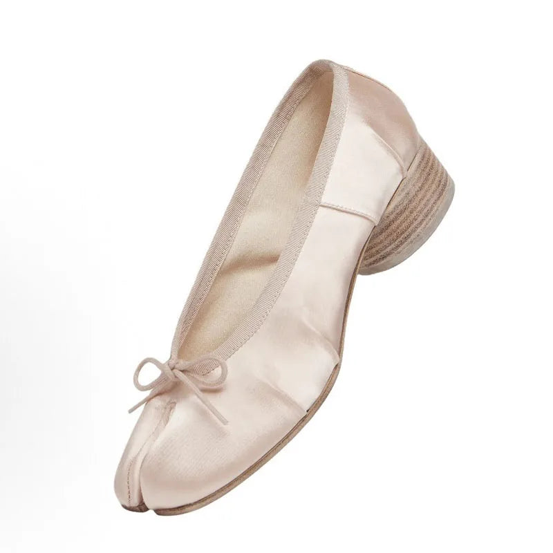 New Fashion Design Tabi Women Handmade Women Flats High Quality Split-Toe Mules Ballet Shoes Zapatos De Mujer