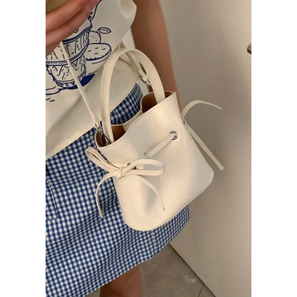 Summer Crossbody Women Fashion Korean Bucket Bag Multi Functional Handheld Small Carrying Bags