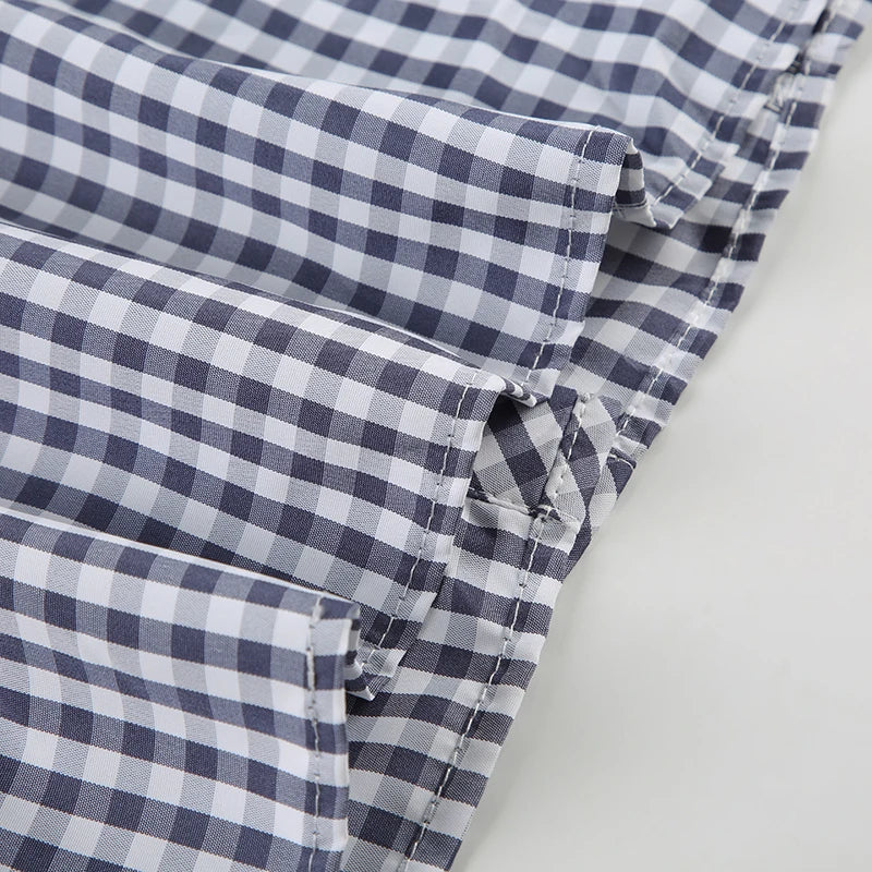 Jacquard Lace Trim Square Collar Shirt Women's Summer Button-up Short Sleeve Tops Coquette Aesthetic Slimming Shirts