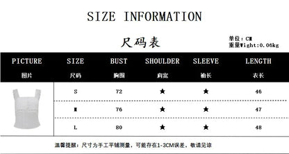 Solid White Lace Strap Cami Tops Women Chic Button Front Sheer Layered Sleeveless Short Sweet Vests Lady Trendy Daily Wear New