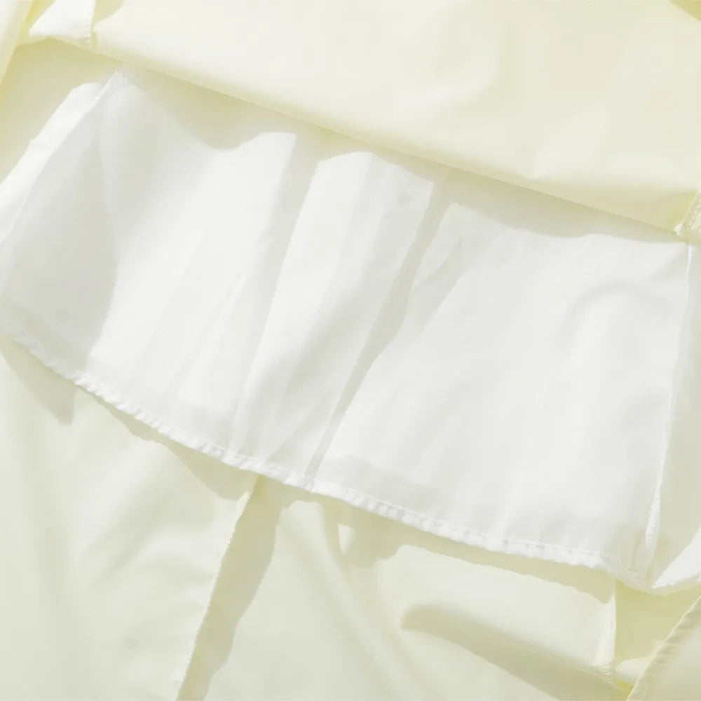 Sexy Solid color Slash Collar Corset Style Sling Dress Women Slim Waist A-Lined Swing Midi Long Dresses Summer Robe