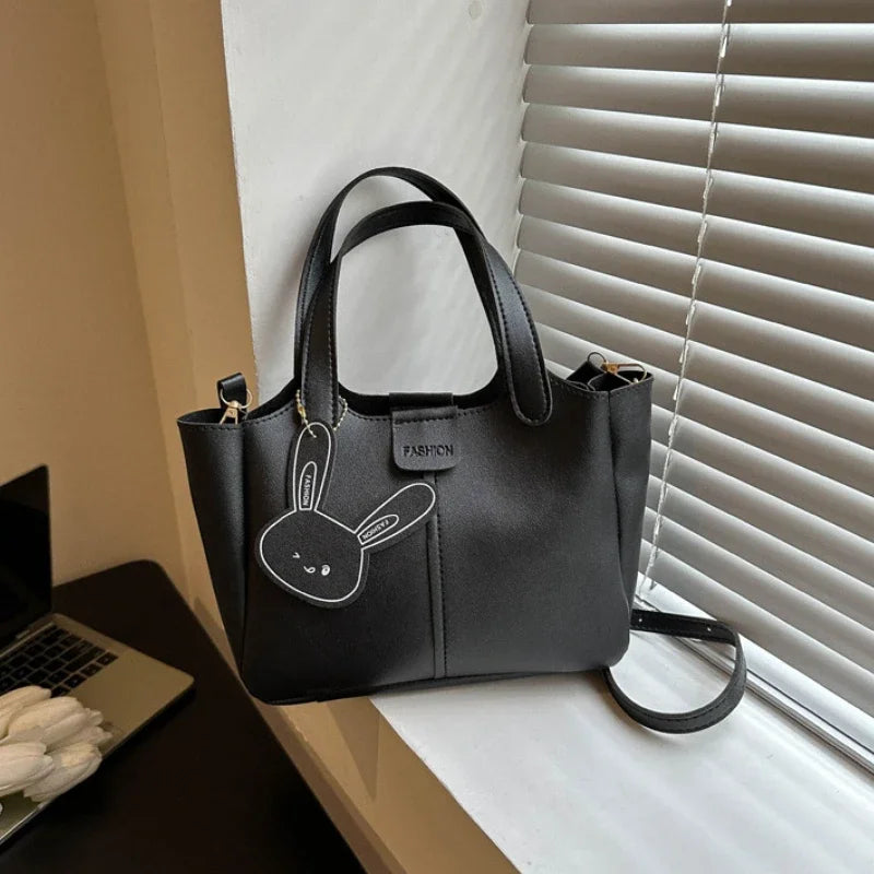 New Streetwear Fashion Vintage Handbags Office Lady Chic Elegant Shoulder Bag Casual Soft Leathers Women Crossbody Bags Y2k