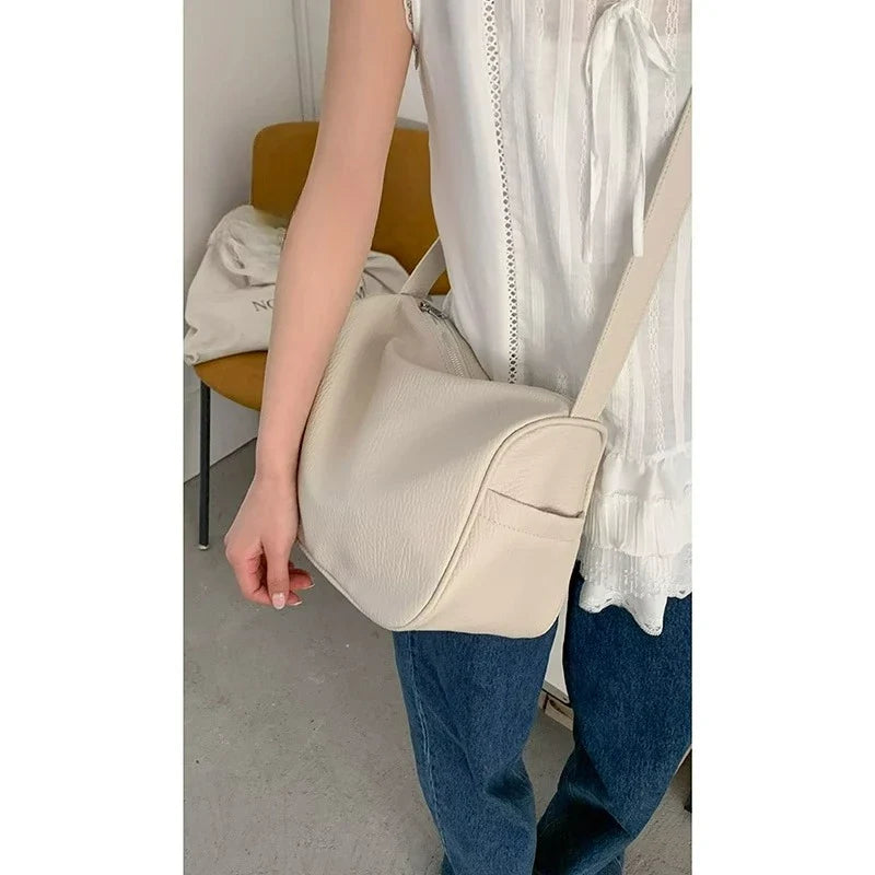 Causal Large Capacity Crossbody Bag Women's Fashion Korean Simple Single Shoulder Tote Underarm Bags