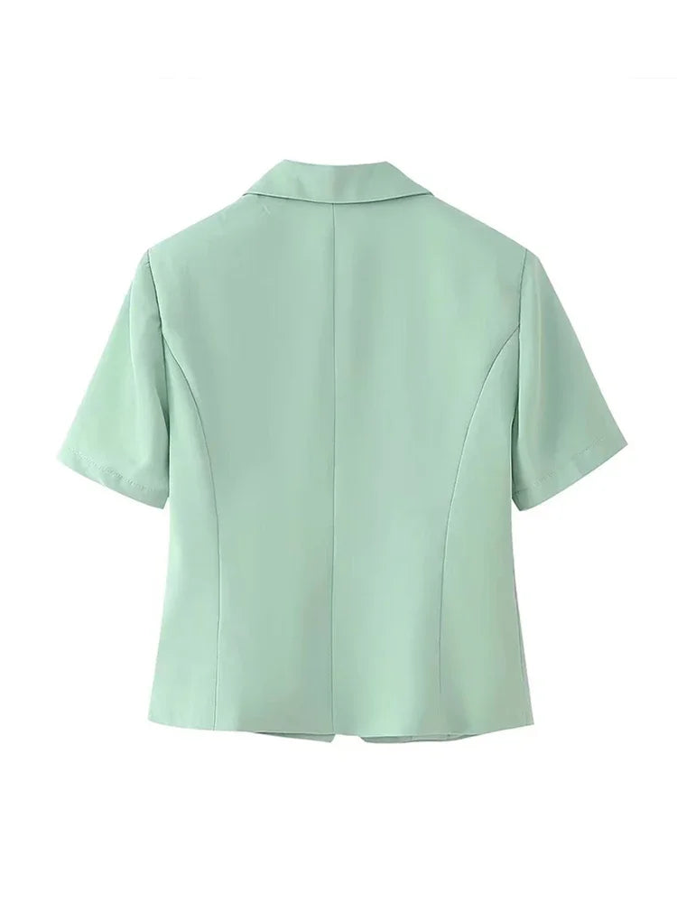 Casual Solid Women Skirt Suits Notched Collar Single Breasted Top A-line Draped Long Skirts 2024 Summer New Fashion Female Sets