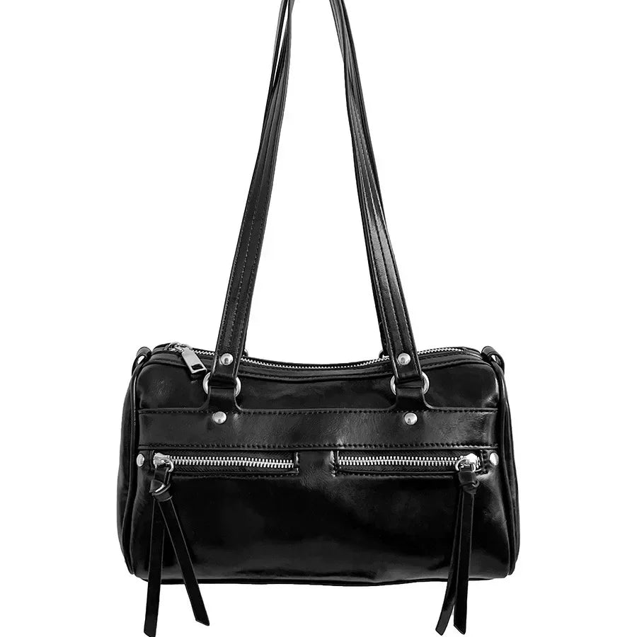 Sweet Girls Pu Leather Shoulder Women Bag Korean Niche Design Summer Travel Beach Bag Female Totes Bags for Women Handbag