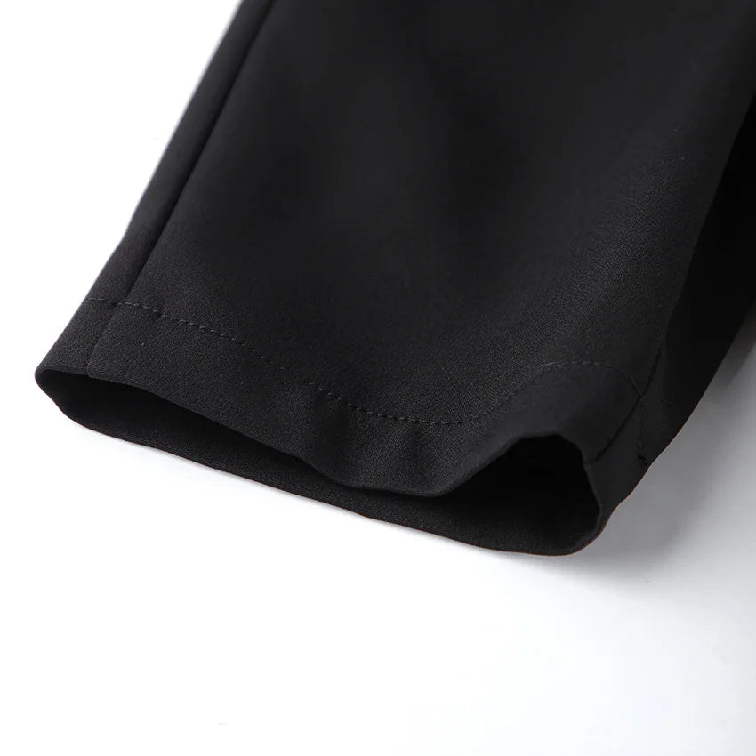 Spring Elegant 2 Piece-Set Trousers For Women V-Neck Commute Cardigan Shirts And Pant Sets Fashion Commute Suit Outfits