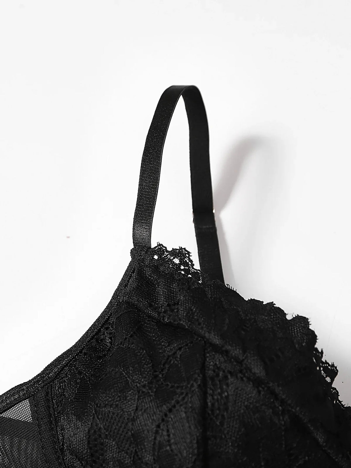 2025 new lei sexy pure desire lace lace mesh sexy street slim thin backless jumpsuit