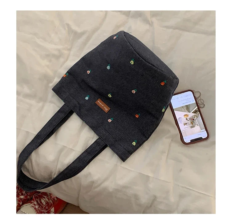 Patchwork Plaid All Match Jeans Bag Trendy Fashion Y2k Aesthetic Underarm Bag Casual Office Lady Shoulder Handbags Women Korean