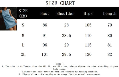 Solid Color Backless Mini Dress Women Crew Neck Sleeveless Simple Short Vestidos Summer Chic Casual Elegant A-line Dresses New