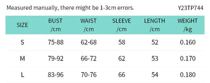 Contrast Patchwork Bow Crop T-shirt Women V-neck Long Sleeve Slim Versatile Pullover Top Hottie Casual Tees Streetwear