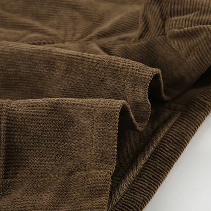 Casual Patchwork Fur Leopard Corduroy Shorts Basic Low-Waisted Shorts Women Autumn Winter Fashion Streetwear Lady