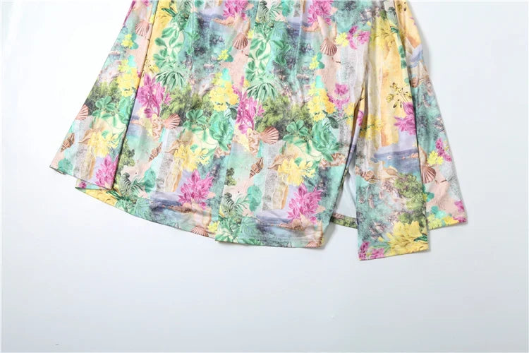 Hollow Metal Decals Dress Women Side Slit Backless Pleated Patchwork Sleeveless Colorful Beach Vacation Party Bodycon