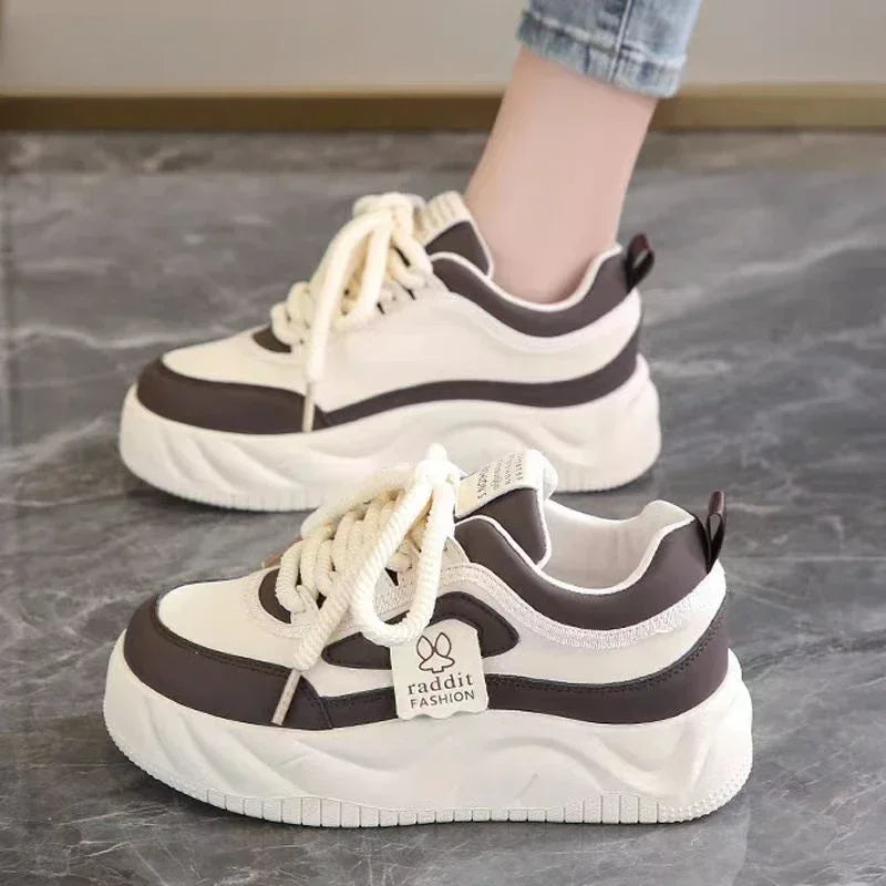 Women's Shoes High on Platform Ladies Footwear New Arrival Stylish Sale H Korean Vulcanized Shoe Fashion Cheap Quality A In