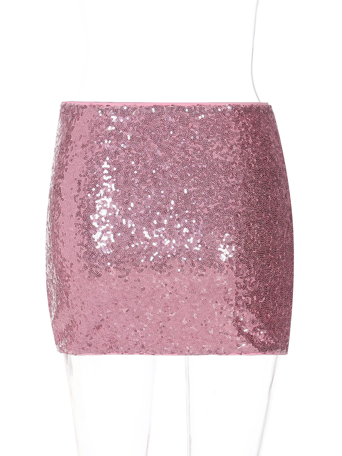 Swing Halter V Neck Tops Two Piece Skirt Sets Summer Women Luxury Sexy Elegant Club Sequin Mini Dress 2 Piece Set Outfit