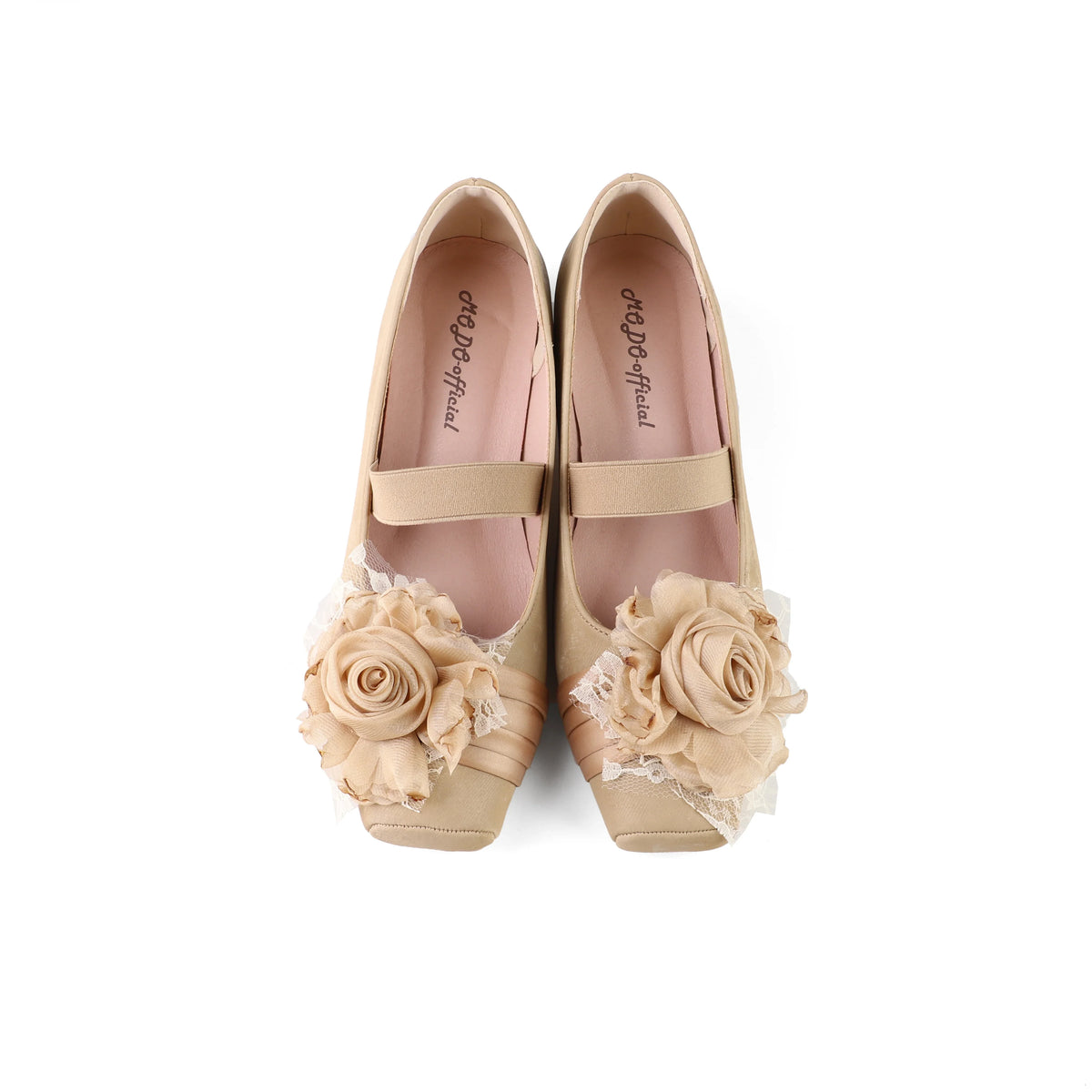 Sweet Lady Japanese Lolita Low-heeled Single Shoes Retro Elegant One-word Buckle with Ballet Style Square Head Mary Jane Shoes