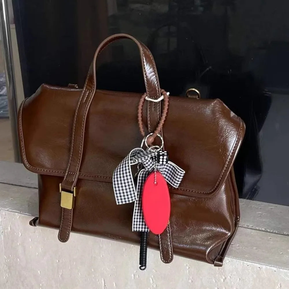 New Advanced England Style Student Backpacks Vintage Large Capacity Commuter Purses Women Totes New Moda Preppy Style Bags