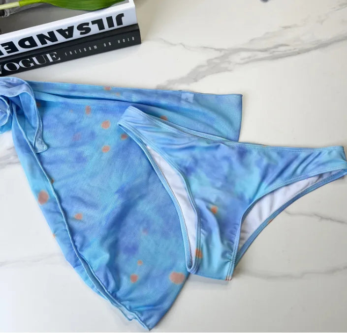 New Sexy Bikini Three Piece Skirt Style