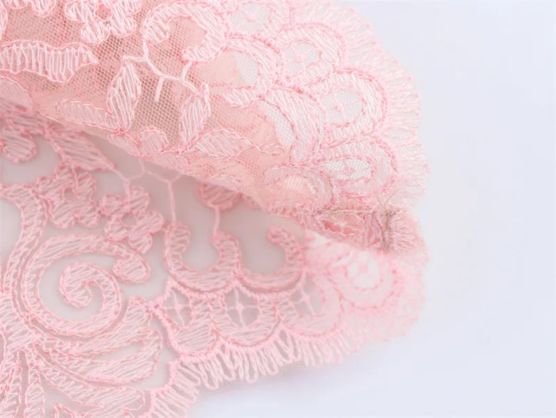 Spring New Top with European and American Sexy Printed Women's Lace Loose Ruffle Edge Stacking Design, niche
