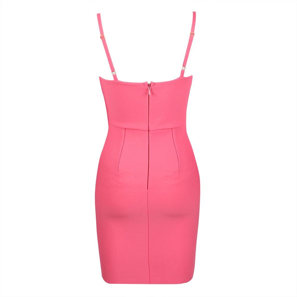 Strapless Corset Bodice Bodycon Mini Dress