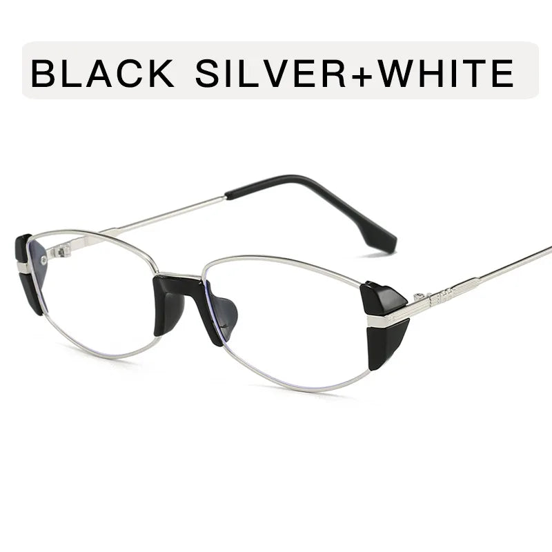 Trendy Small Square Women's Sunglasses Metal Frame Sun Glasses Vintage Shades UV400 Eyewear Narrow Eyeglasses Driver Goggle