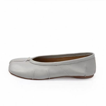 New Fashion Design Tabi Women Handmade Women Flats High Quality Split-Toe Mules Ballet Shoes Zapatos De Mujer