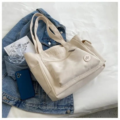 Korean Casual Tote High Quality Female Shoulder Solid Color Bags Large Capacity Ladies Handbags Women Fanny Pack
