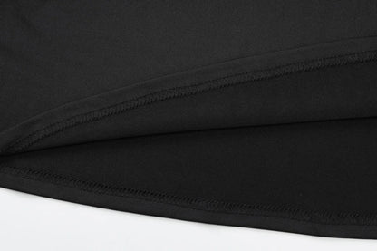 women's sexy hollow out swinging neck backless princess style slim fit bag hip slit hanging neck dress